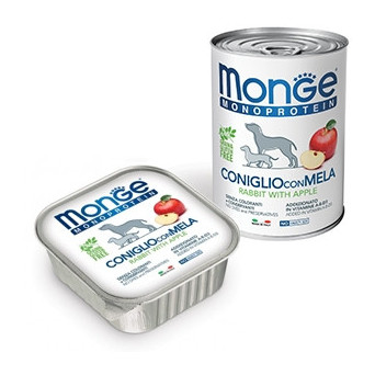 MONGE Natural Superpremium Monoproteico Coniglio e Mela 150 gr. - 