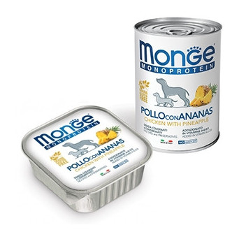 MONGE Natural Superpremium Monoproteico Huhn mit Ananas 150 gr.