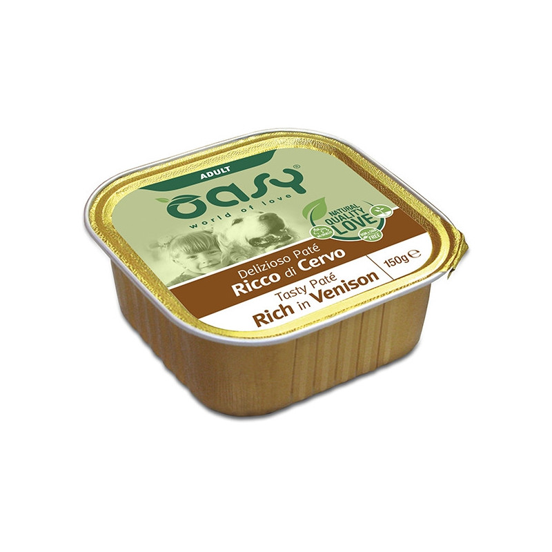 OASY Delizioso Patè Ricco di Cervo 150 gr. - 