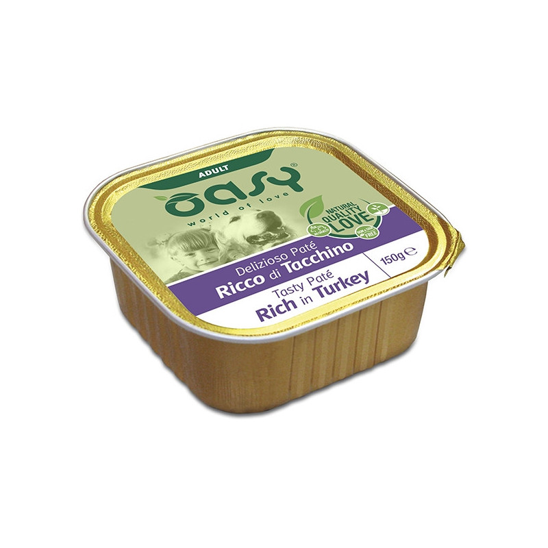 OASY Delizioso Patè Ricco di Tacchino 150 gr. - 