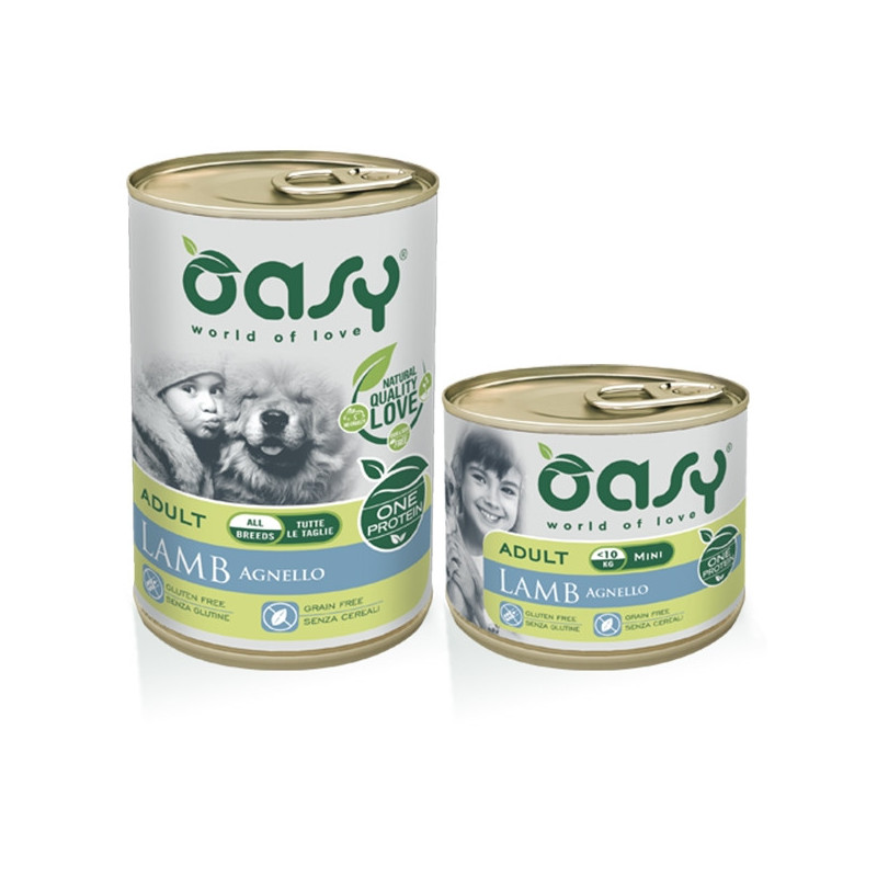 OASY One Protein Adult Mini Agnello 200 gr. - 