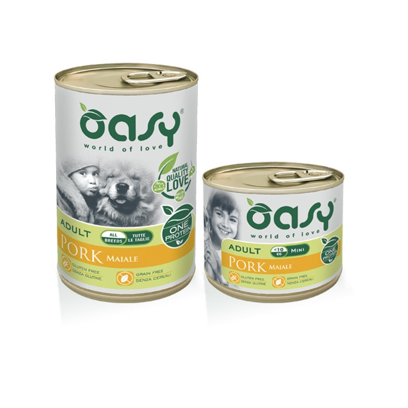 OASY One Protein Adult Mini Maiale 200 gr. - 