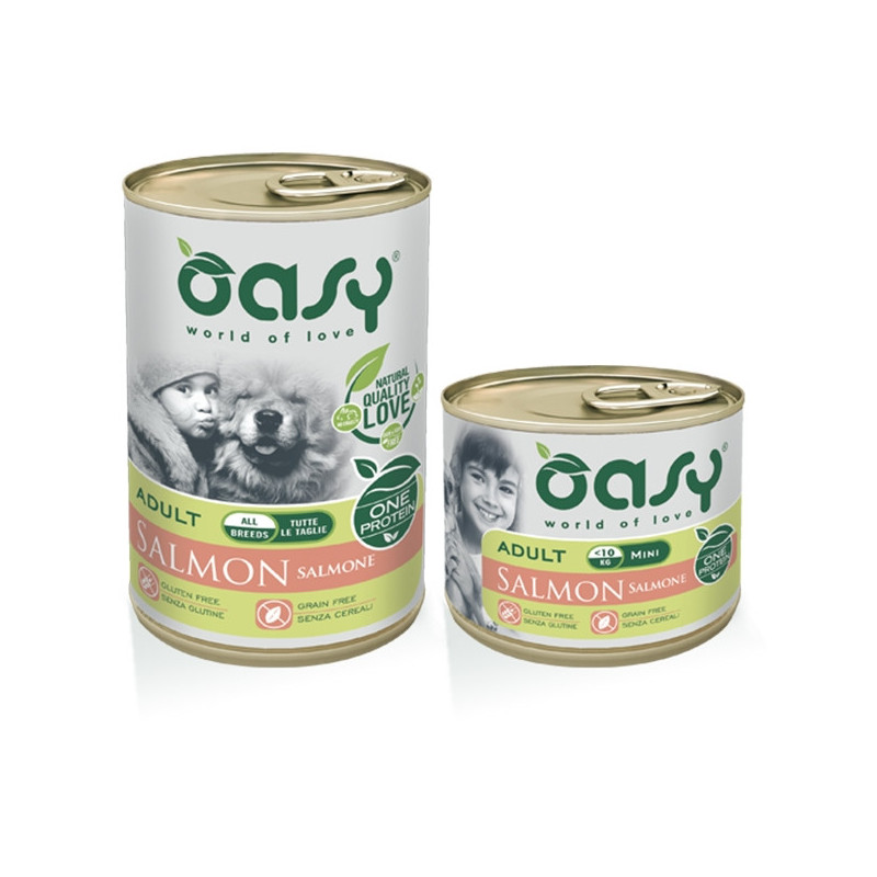 OASY One Protein Adult Mini Salmone 400 gr. - 