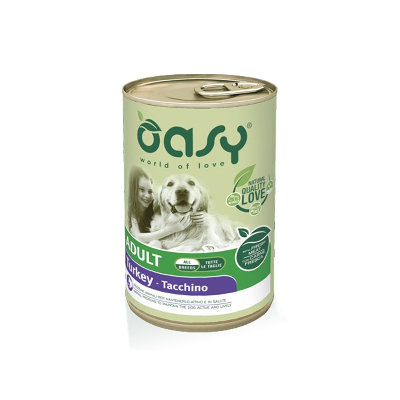 OASY Patè Adult Tacchino 400 gr. - 