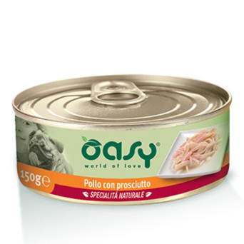 OASY Specialità Naturale al Pollo con Prosciutto 150 gr. - 