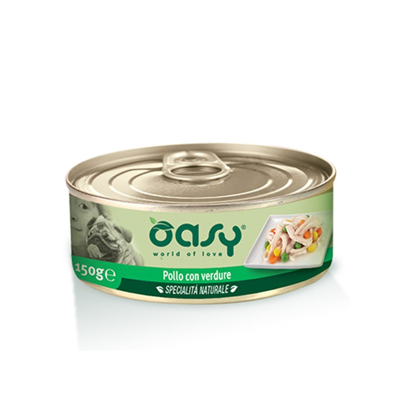 OASY Specialità Naturale al Pollo con Verdure 150 gr. - 