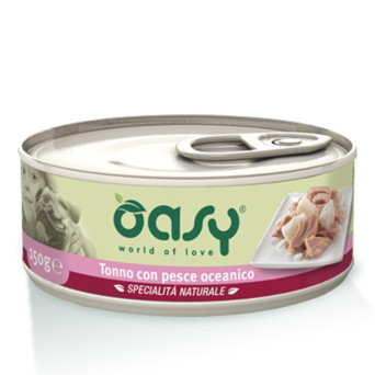 OASY Specialità Naturale al Tonno con Pesce Oceanico 150 gr. - 