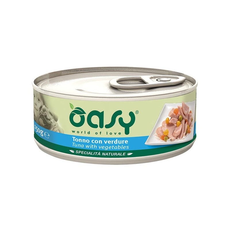 OASY Specialità Naturale al Tonno con Verdure 150 gr. - 