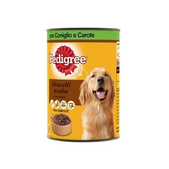 PEDIGREE Straccetti in Salsa con Coniglio e Carote 400 gr. - 