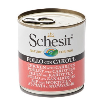 SCHESIR Pollo con Carote in Gelatina 285 gr.