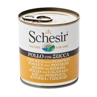 SCHESIR Pollo con Zucca in Gelatina 285 gr.