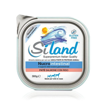 Siland Nucerintestinal Patè Lachs mit Reis 300 gr.