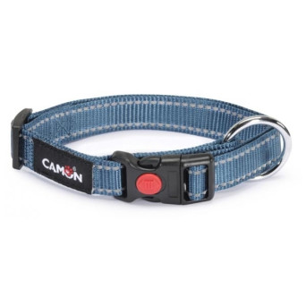 CAMON Halsband LowTension Reflex Blau 20x330 / 530 mm.