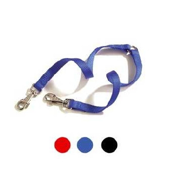 CAMON Accoppia Cani in Nylon Blu 12x350 mm. - 