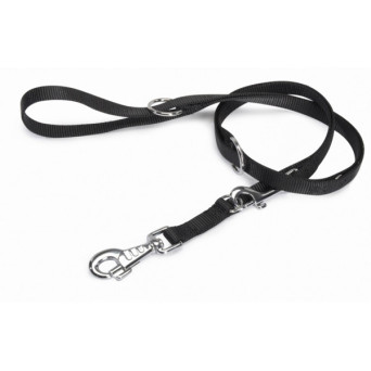 CAMON Training Leash Black Nylon 25x2000 cm. - F131 / 03