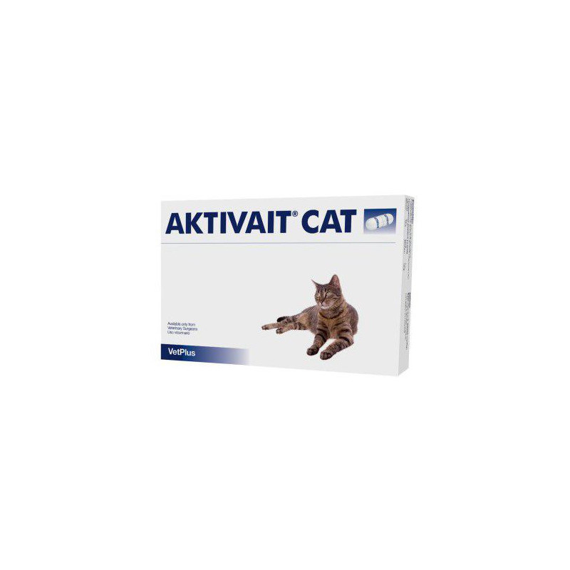 VETPLUS Aktivait Integratore Neurologico Gatto 60 cp. - 