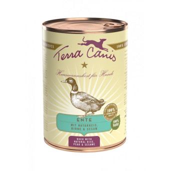 TERRA CANIS Classic Anatra con riso integrale, barbabietola rossa, pera e sesamo 400 gr. - 