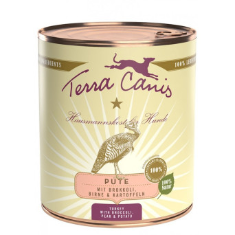 TERRA CANIS Classic Tacchino con Broccoli, pera e patate 800 gr. - 