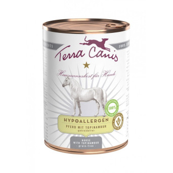 TERRA CANIS Hypoallergenes Pferd mit Topinambur 400 gr.