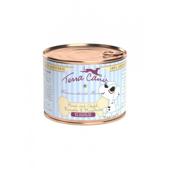 TERRA CANIS Puppy Manzo con mela, carote e rosa canina 200 gr.