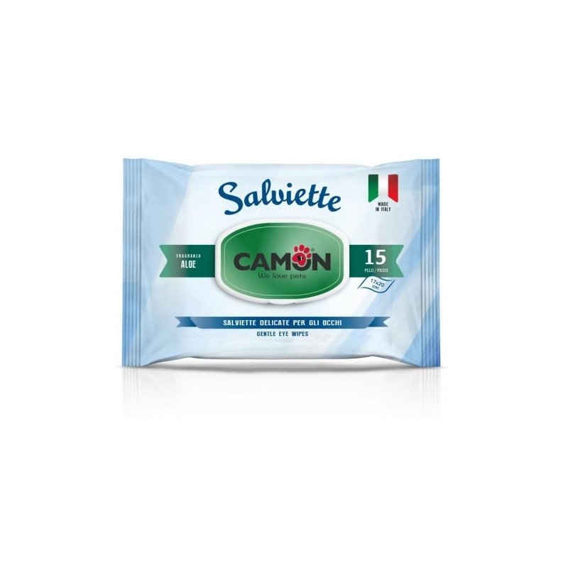 CAMON Salviette Detergenti per Occhi - 