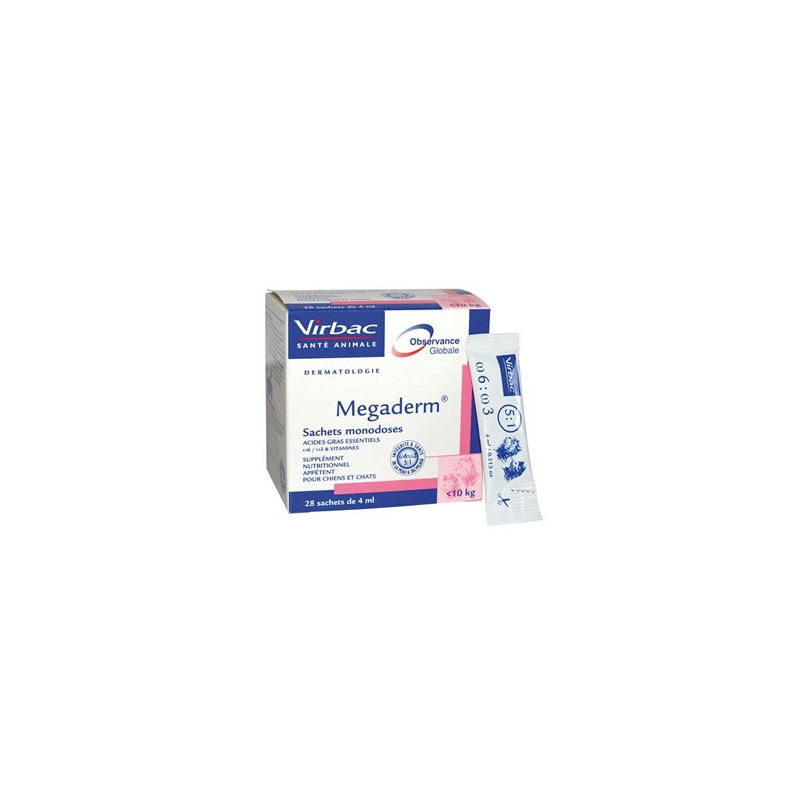 VIRBAC Megaderm 28 bags of 4 ml. - 