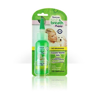 TROPICLEAN Alito Fresco e Denti Puliti Cuccioli Gel 59 ml. - 