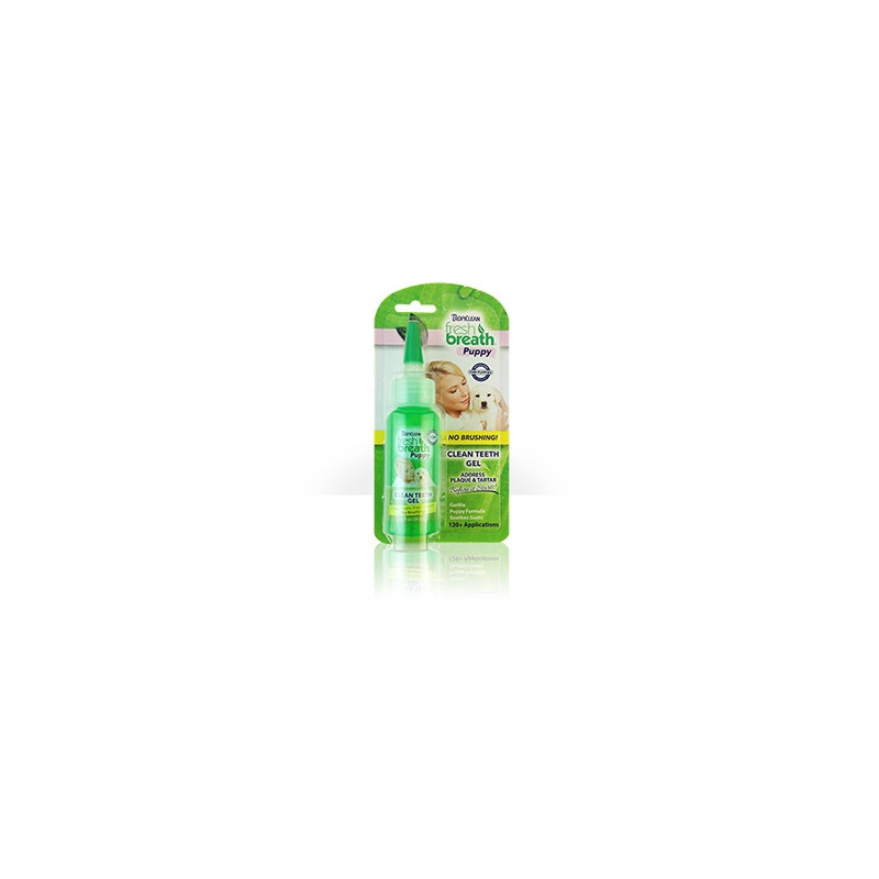 TROPICLEAN Alito Fresco e Denti Puliti Cuccioli Gel 59 ml. - 