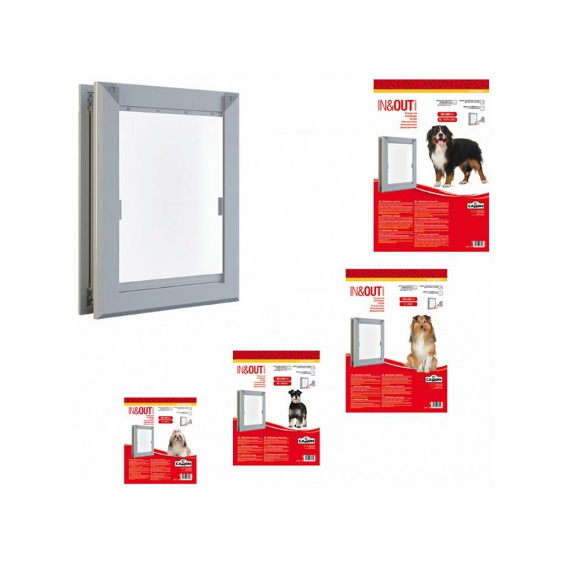 CAMON IN&OUT Aluminium Large Porta per Cani - 