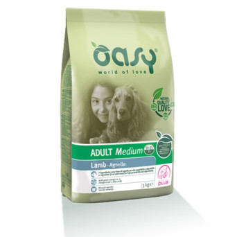 OASY Adult Medium con Agnello 12 kg. - 