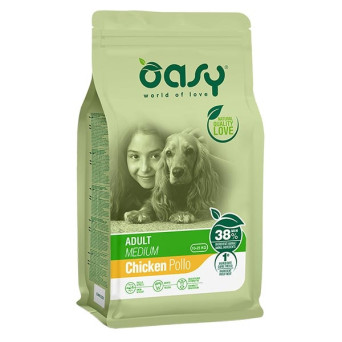 OASY Adult Medium mit Huhn 3 kg.