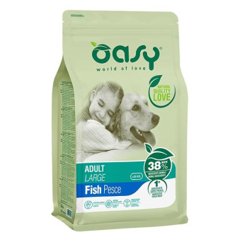 OASY Lifestage Adult Large con Pesce 3 kg.