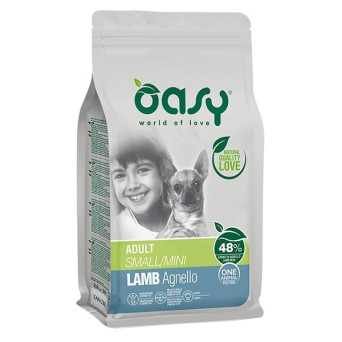 OASY One Animal Protein Adult Small & Mini mit Lamm 2,5 kg.