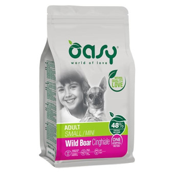 OASY One Animal Protein Adult Small&Mini con Cinghiale 800 gr.