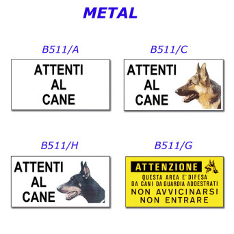 CAMON Targa Attenti al Cane B511/A