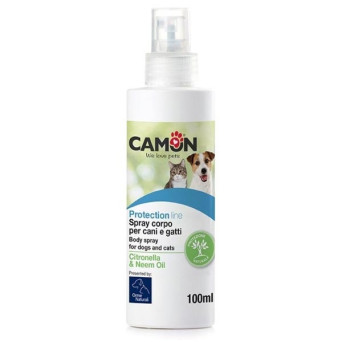 CAMON Spray Corpo con Citronella e Olio di Neem 100 ml. - 