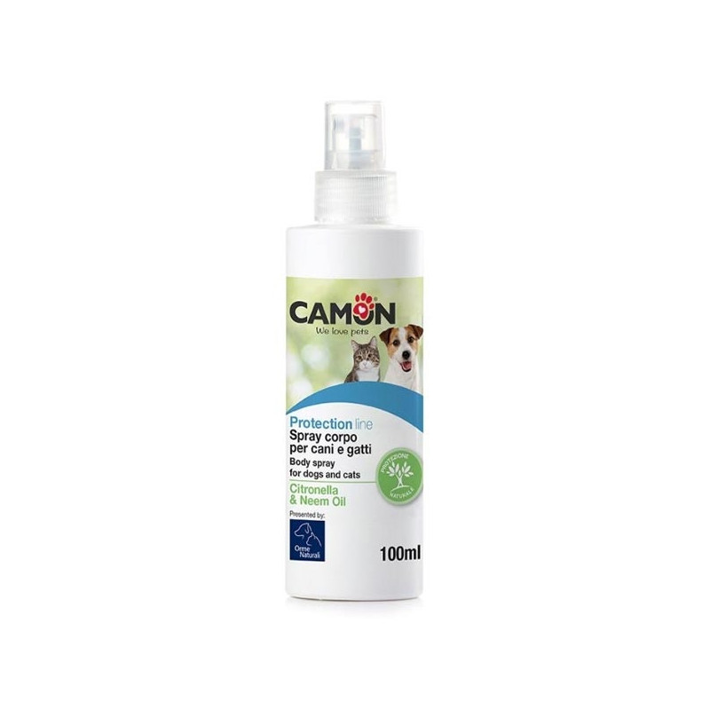 CAMON Spray Corpo con Citronella e Olio di Neem 100 ml. - 