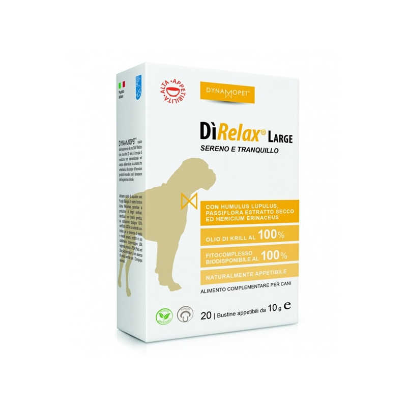 DYNAMOPHET DiRelax Large (20 bustine 10 gr.) - 