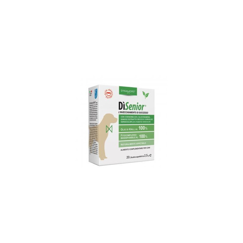 DYNAMOPHET DiSenior (20 bustine 2,5 ml.) - 