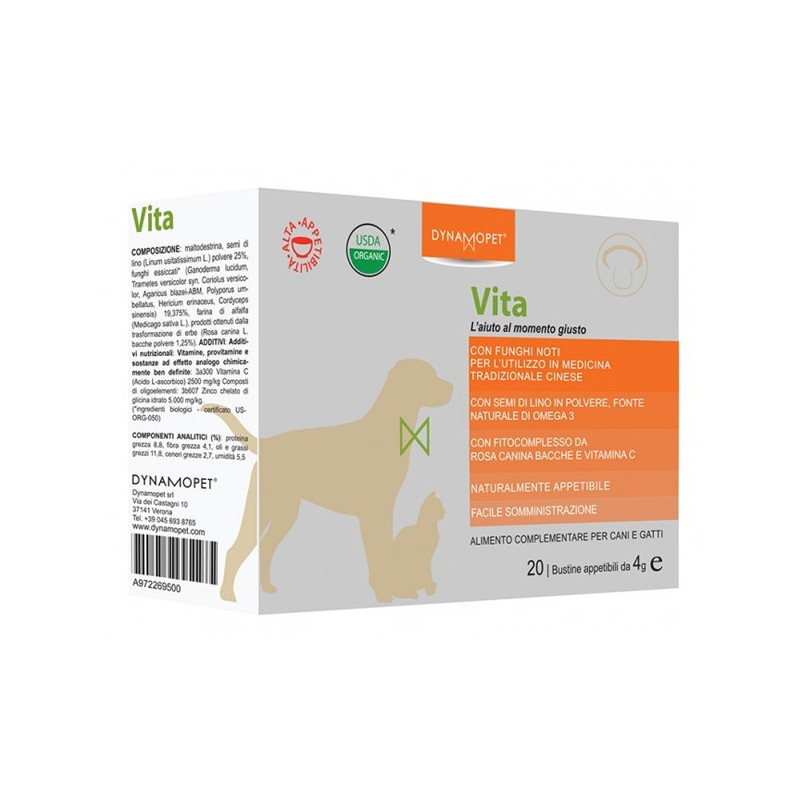 DYNAMOPHET Vita (20 bustine 4 gr.) - 