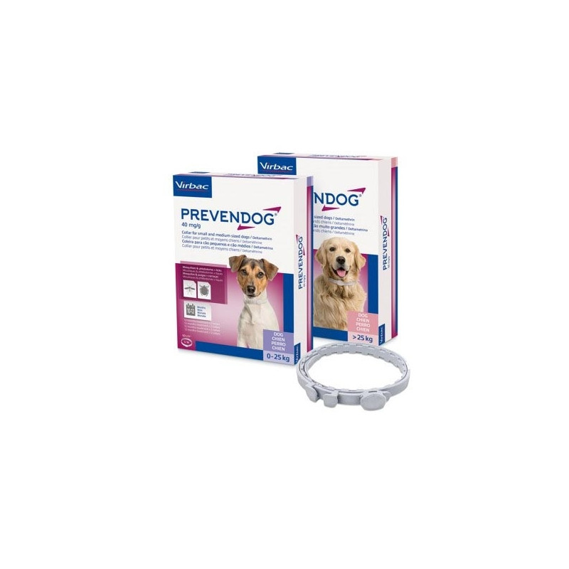 VIRBAC Prevendog 26.40 gr. for Dogs 0-25 kg. - 