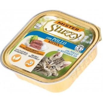 Mister Stuzzy Gatto Kitten con Pollo 100 Gr. - 