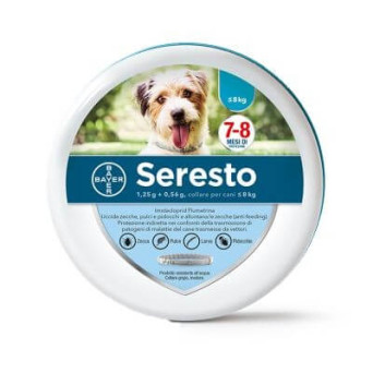 Seresto collare cani 38 cm fino a 8 kg - 