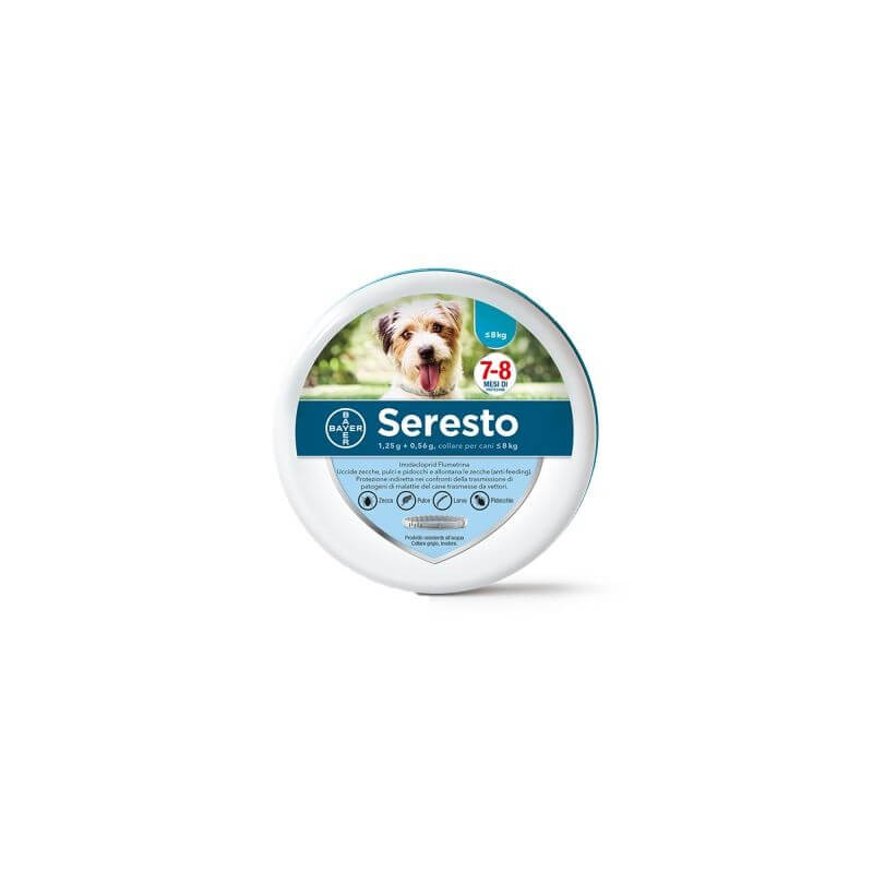 Seresto collare cani 38 cm fino a 8 kg - 