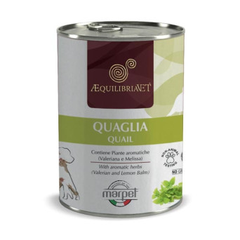 MARPET Equilibriavet Quaglia 400 gr. - 