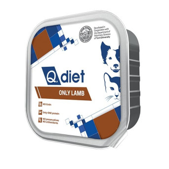 Q. VET Q Diet Only Agnello 150 gr. - 