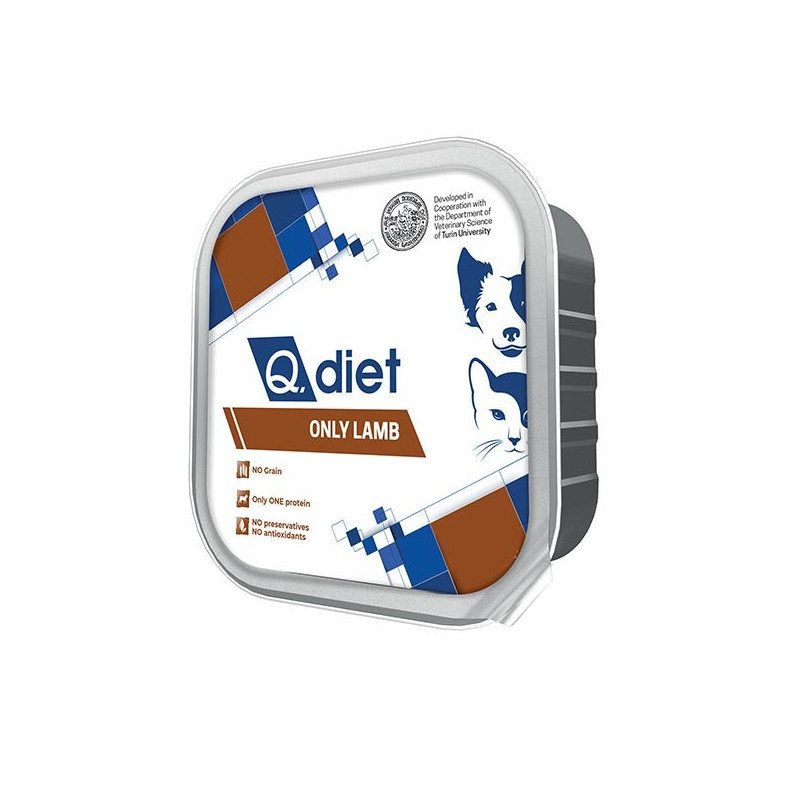 Q. VET Q Diet Only Agnello 150 gr. - 