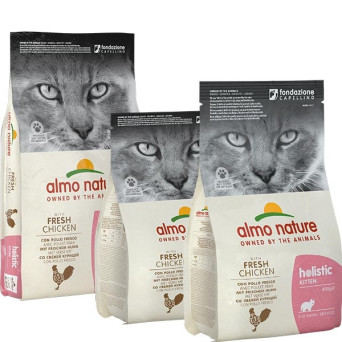 ALMO NATURE Holistic Kitten Chicken and Rice 400 gr.