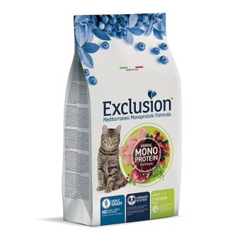 EXCLUSION Mediterraneo Monoprotein Adult All Breeds Chicken 300 gr.