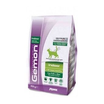 GEMON Gemon Cat Indoor con Pollo e Riso 400 gr. - 